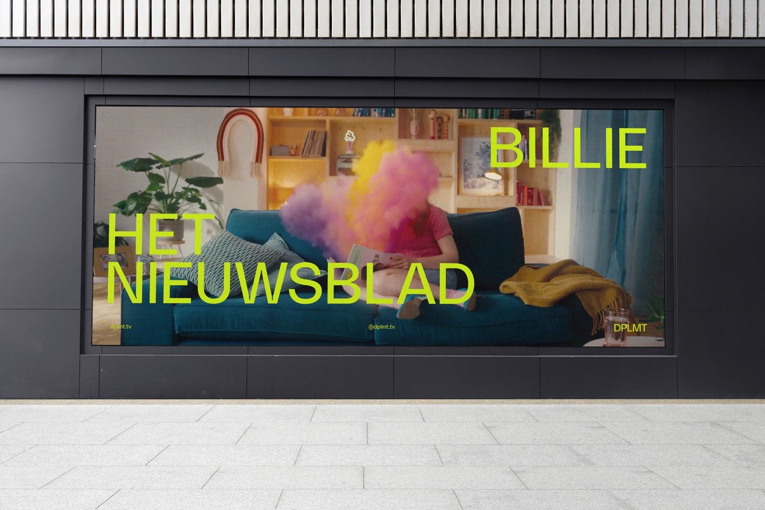Campaña de exterior — Billie